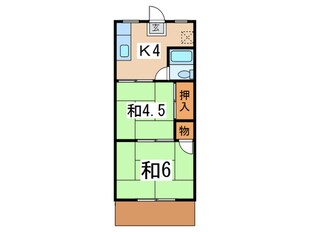 HMT港南の物件間取画像